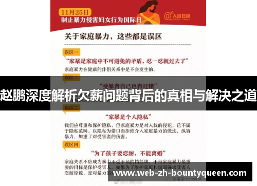 赵鹏深度解析欠薪问题背后的真相与解决之道