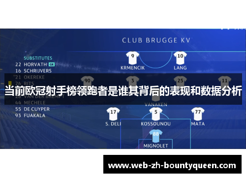 当前欧冠射手榜领跑者是谁其背后的表现和数据分析